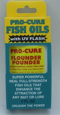 Pro Cure BO-FLN Flounder Pounder Bait Oil 2 oz