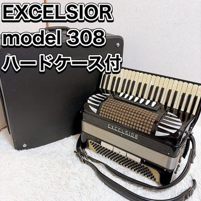 【超美品】EXCELSIOR アコーディオン イタリア製 Mod308 Excelsior 308 Accordion 41 Key 120 Bass Made In Italy w/Case Sound
