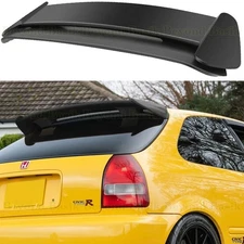 EK9 Spoiler JDM Roof Wing for 1996-1999 2000 Honda Civic Hatchback MATTE BLACK