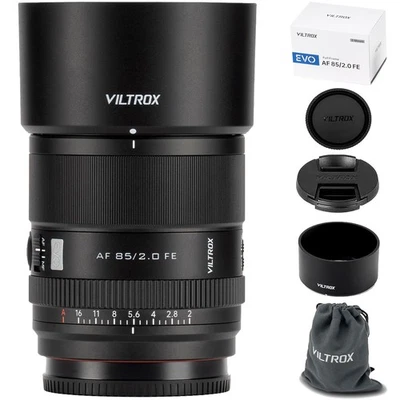 Viltrox AF 85mm F2.0 EVO FE Full Frame Auto Focus Lens for Sony E-mount/Nikon Z
