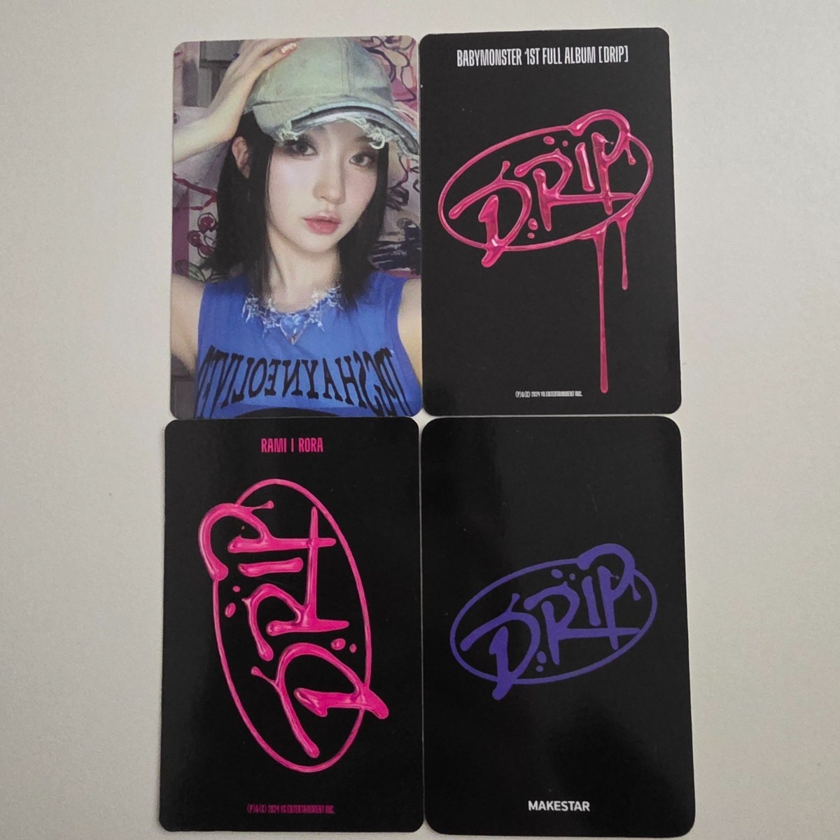 ASA BABYMOSNTER Photocard Album [ Drip ] Official Kpop | eBay