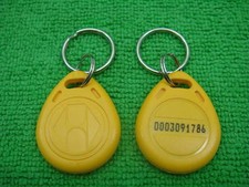 100pc 125Khz RFID Proximity ID Identification Token yellow