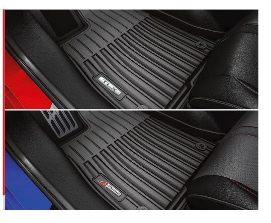 ACURA TLX 2021 2023 ALL SEASON FLOOR MATS SET OEM PART 08P17 TGV