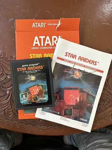 Star Raiders Atari 2600 New in Box w/Game, Video Touch Pad & DC Comic - Picture 3 of 5