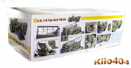 U.S. 1/4 Ton 4x4 Truck ✯ 1:6 ✯ Neu ✯ OVP ✯ 35 cm lang ✯ Jeep ✯ 24 - Picture 2 of 3