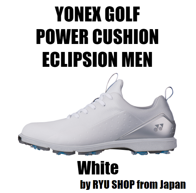 シューズ(男性用) YONEX POWER CUSHION GOLF SHG-E01M 27.5 YONEX Golf Shoes POWER CUSHION ECLIPSION 1 MEN SHG-E01M 011 White
