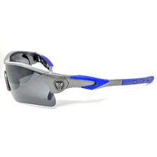 FIREBIRD Premium Black Smoke UV400 Lens Sport Sunglasses Wrap Around FB1022SD