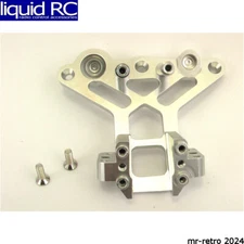Hot Racing GTT12A08 Silver Alum. Front Bulkhead Gt2
