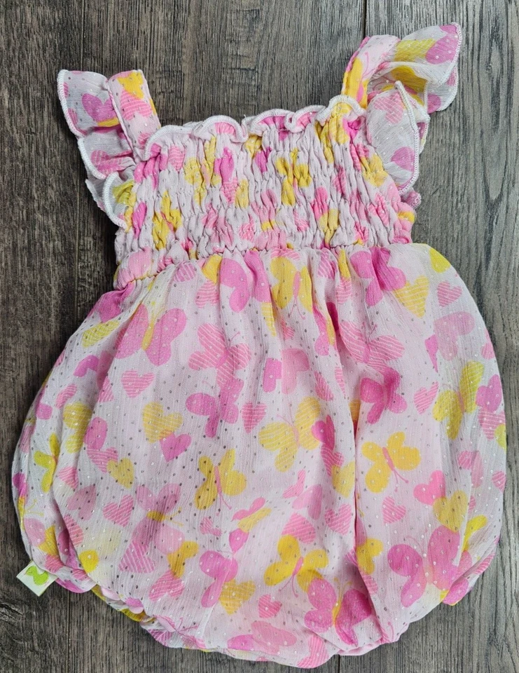 Baby Girl одежды утка утка гусь 0-3 месяца нарядный бабочка Детский комбинезон наряд - Изображение 3 из 3