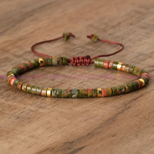 Minimalist Dainty Crystal Assorted Natural Gemstone Beads Healing Reiki Bracelet - Picture 35 of 60