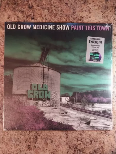 Old Crow Medicine Show ‎– Paint This Town, Sealed Purple Vinyl Record 