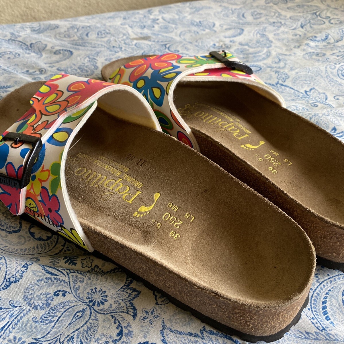 Papillio by Birkenstock Madrid Colorful Floral Sandals