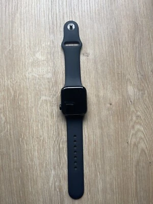 Apple Watch SE 40mm Aluminiumgehäuse mit Fluorelastomerarmband - Mitternacht...
