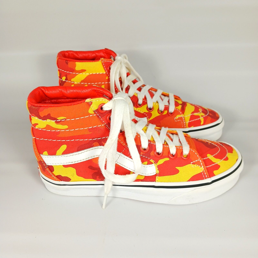 VANS Sk8-Hi Multi Color Mens Size 4, Women Size 5.5, UK Size 3, EUR Size 35 VANS Sk8-Hi Multi Color Mens Size 4, Women Size 5.5, UK Size 3, EUR Size 35