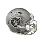Bo Jackson Autographed Raiders Flash Replica Full-Size Football Helmet - BAS
