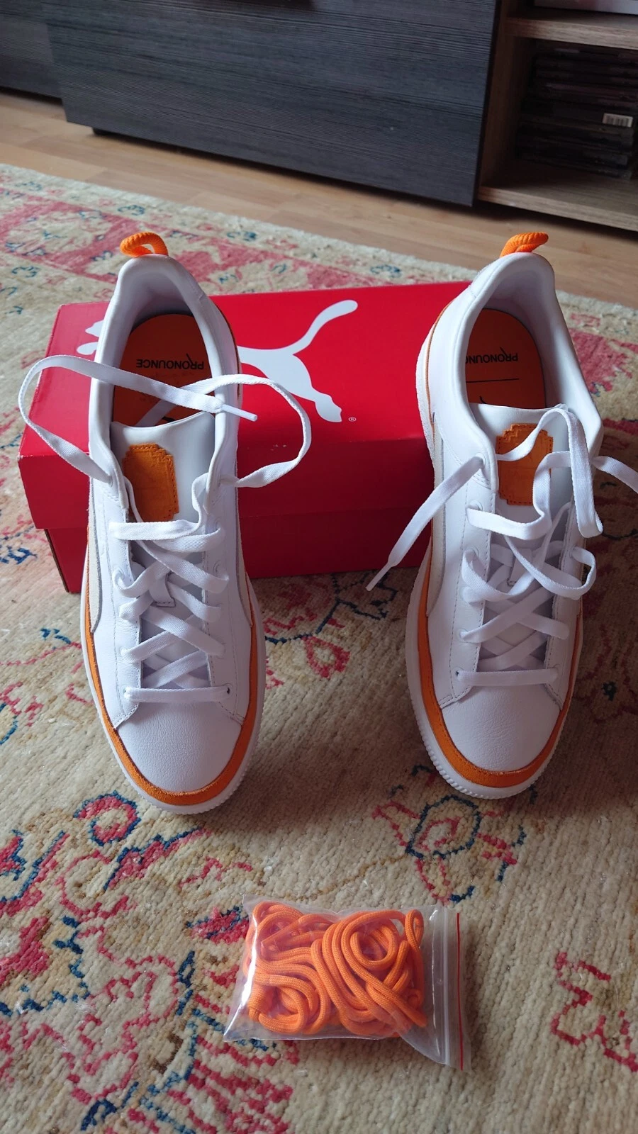 Sneakers uomo Puma Pronounce Basket vintage taglia 42