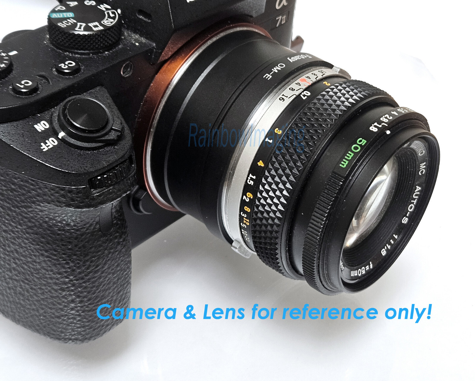 Olympus OM Lens to Sony E-Mount Camcorder PXW-FS7 FS5 FX9 FX6 II FS700 Adapter