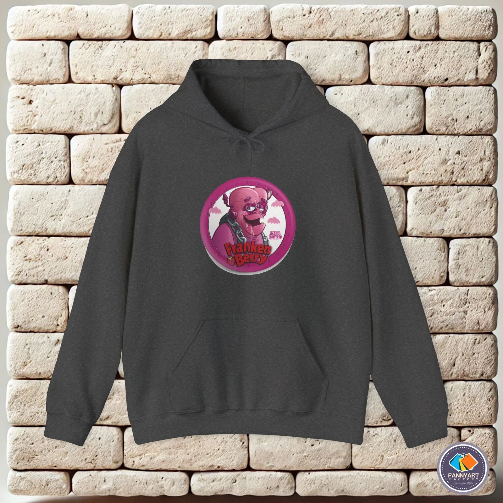 Franken Berry Logo Unisex Hoodie