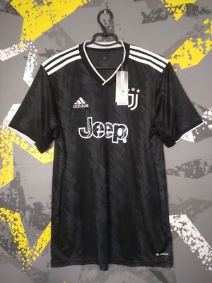  Juventus ユニフォーム シャツ ブラック Juventus Away football shirt 2022 - 2023 Jersey Adidas Mens Size L