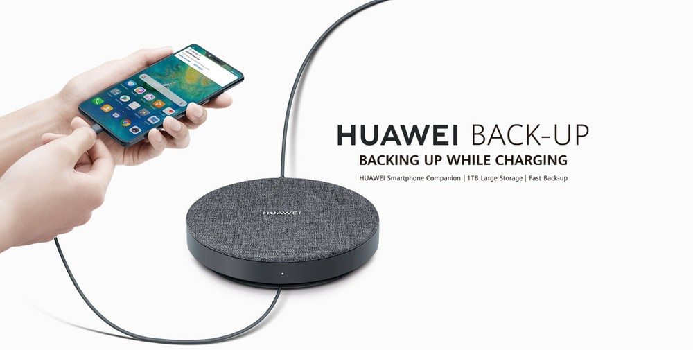 Huawei 1TB Backup Storage Backing UP WHILE CHARGING Fast Backup Charger