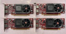 LOT OF 4 DELL C120D ATI RADEON HD 3470 256MB GDDR2 VIDEO GRAPHICS CARDS