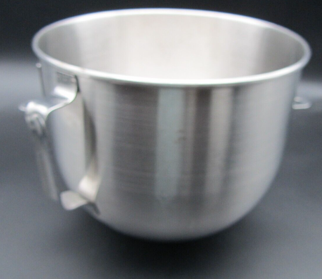 Kitchen Aid Stainless Steel Mixing Bowl 5 Quart w/Handle for Lift Stand Mixers