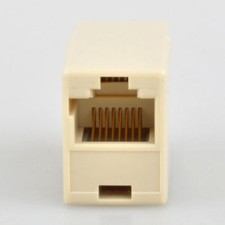 1-10Pcs Lot RJ45 CAT5e Coupler Plug Network LAN Cable Ethernet Female Connectors
