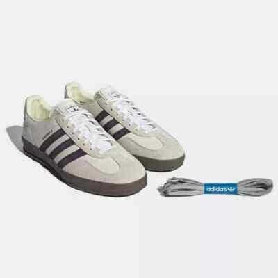 emmi x adidas Originals Gazelle Indoor Off White / Aurora Black