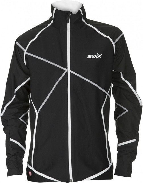 Swix Elite cross country ski jacket mens black Medium | eBay