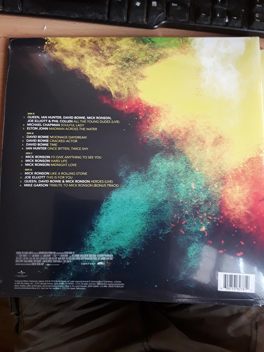 レア盤Beside Bowie The Mick Ronson Story LP