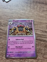 Claydol 095/197 Obsidian Flames Holo Rare