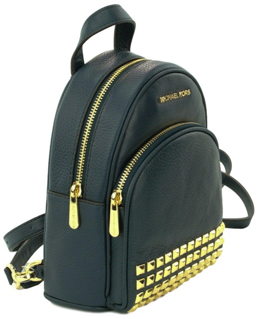 michael kors mini backpack blue