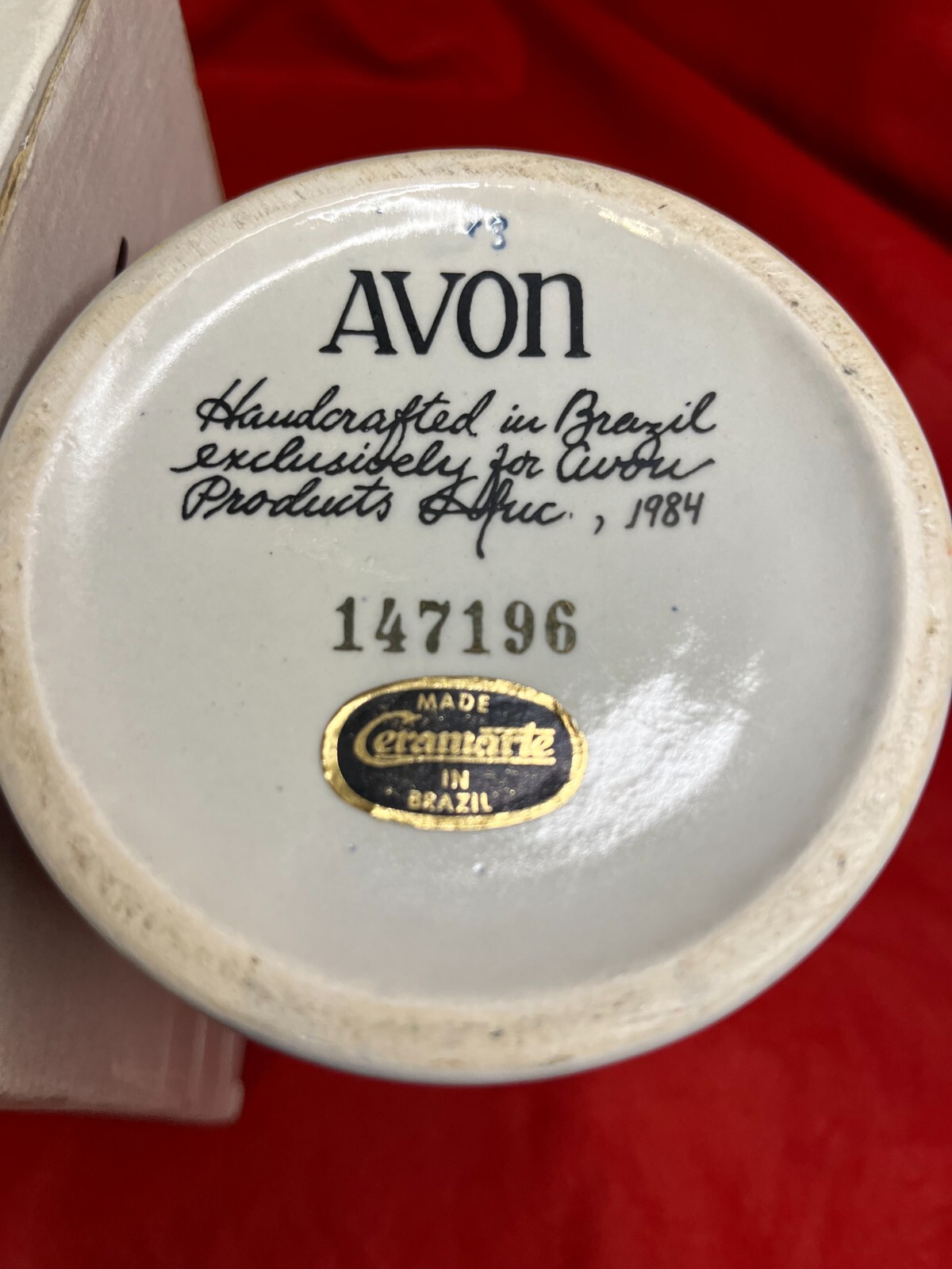 Vintage Avon 1984 baseball beer stein eBay