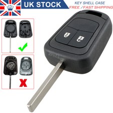 Replacement Remote Key Fob Case 2B for Vauxhall Astra J Zafira Corsa D E Meriva