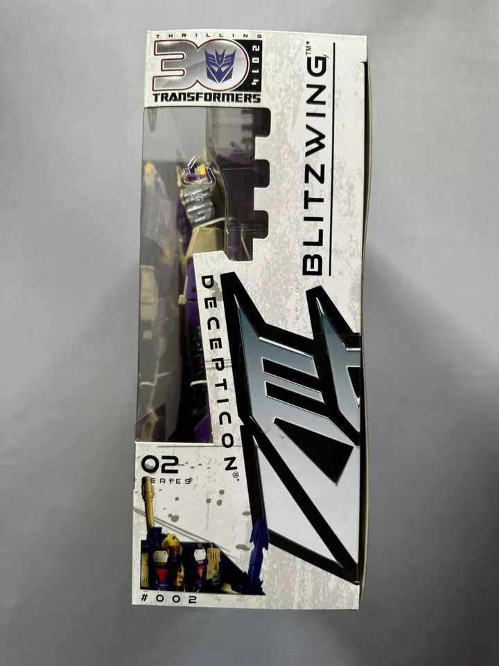 Transformers Generations Thrilling 30 Blitzwing Triple Changer Hasbro 2012 New - Image 2 of 4