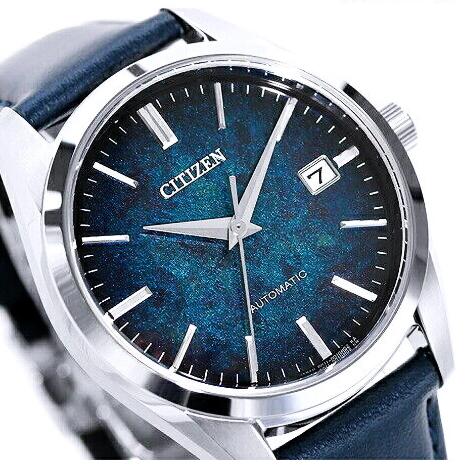Citizen blue dial watch sale
