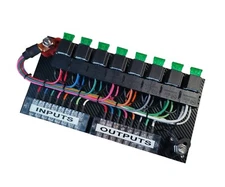 Race Car Fuse/ Relay Panel Block 8 Way LS Swap Custom Universal Drag Harness LSX