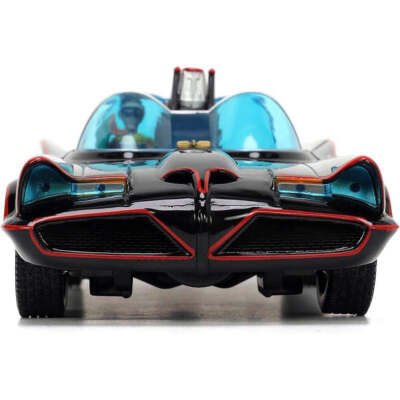 DC Comics Classic 1966 Batmobile with Batman, Penguin & Joker