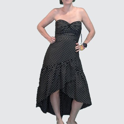 eliza j strapless dress