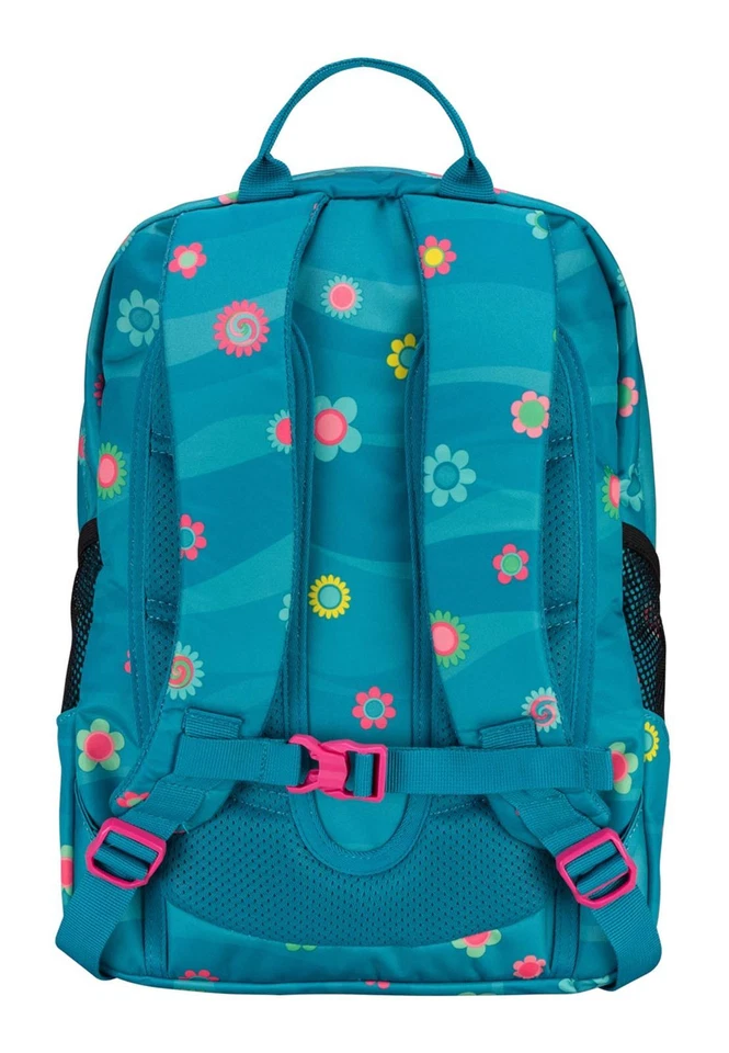 Scout Rucksack X Rucksack Rucksack Little Flowers petrol pink Neu - Bild 3 von 3