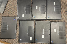 Lot of 7 Mixed Dell Latitude 5550, 5570 Intel Core i3 & i5 5th Gen, NO RAM NO HD