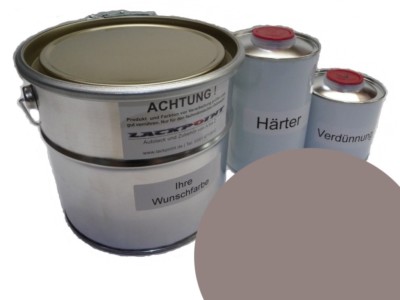 1 Liter Set 2K Autolack geeignet für Jaguar 105 Ascot Fawn Oldtimer kein Klarla
