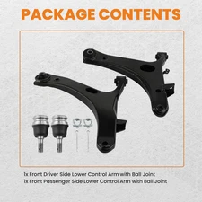 2pcs Front Lower Control Arms Kit For 08-11 Subaru Impreza 03-08 Outback Legacy
