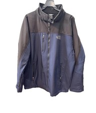 The North Face Full Zip Jacket Black/Blue Col...