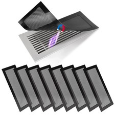 8 Pack Magnetic Air Vent Covers for Ceiling Floor Vent Catch Debris Hair Insect
