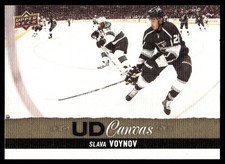 2013-14 Upper Deck UD Canvas Slava Voynov Los Angeles Kings #C83