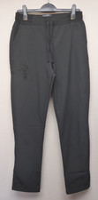 Mountain Warehouse Water Resistant Fleece Lined Softshell Trousers Size 10 Black
