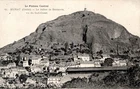 D03182+ postcard 15- CANTAL MURAT LE ROCHER DE BONNEVIE SEEN FROM THE SOUTHWEST