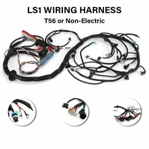 LS Swap LS1 Engine STANDALONE HARNESS T56 Manual Tran 4.8/5.3/6.0L 97 -06 DBC