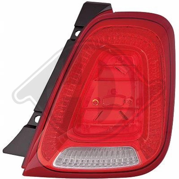 3405191 RüCkleuchte Links FüR Fiat 500 (312_)-image